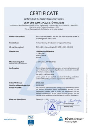 Certificate FPC 1090-4_ENG