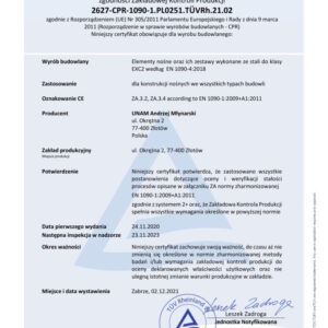 Certificate FPC 1090-4_PL