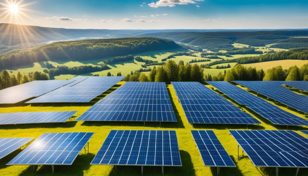 sustainable solar power image